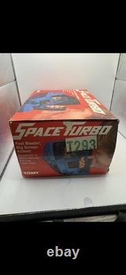 RARE VINTAGE 1985 TOMY SPACE TURBO TABLETOP ELECTRONIC GAME#7062 IN BOX Turns on