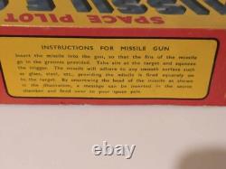 RARE VTG SPACE PILOT NUCLEAR MISSILE GUN 1950s Dan Dare Merit Randall NIB