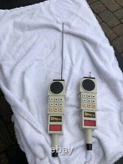 RARE! Vintage 1976 LJN SPACE 1999 COMLOCK COMMUNICATORS WALKIE TALKIES JCPenney