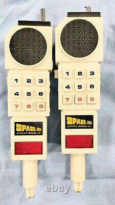 RARE! Vintage 1976 LJN SPACE 1999 COMLOCK COMMUNICATORS WALKIE TALKIES JCPenney