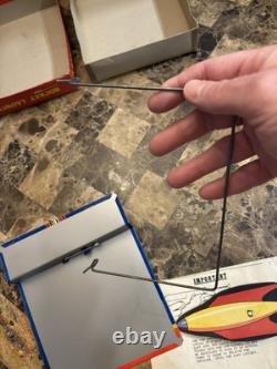 RARE Vintage American Toys Rocket Launcher, Space Rocket Tin Target Game Beauty
