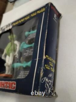 RARE Vintage Atlantic Galaxy Series HUMBOT figure + original box toy 1970s Space