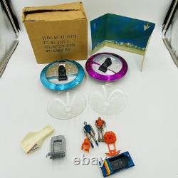 RARE Vintage SEARS Zee Toys METAL MAN 10-Piece Set spaceships / robots Zylmex