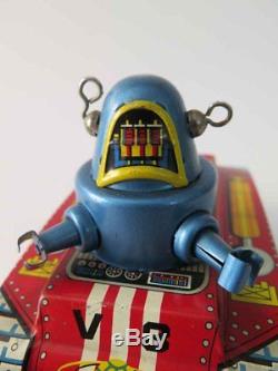 RARE Vintage Space Robot / Tank Tin Toy V-3
