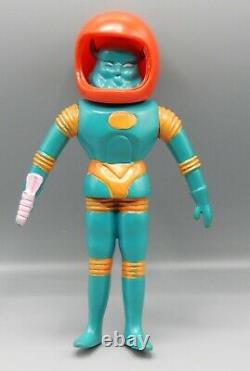 RARE vintage BULLMARK Japan Colorforms Outer Space Men XODIAC sofubi vinyl toy