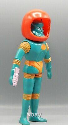 RARE vintage BULLMARK Japan Colorforms Outer Space Men XODIAC sofubi vinyl toy