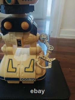 Rare 12 Inch Japanese Robot Qonto Message From Space Bandai Vintage 70s