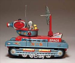 Rare 1960s SPACE TANK X-5 Vintage toy figure611