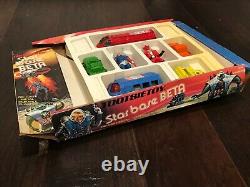 Rare! Tootsietoy 1977 vintage star base beta with BOX- space wars toy