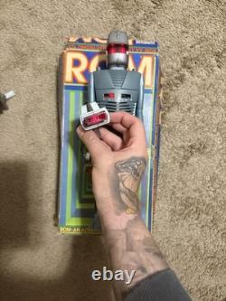 Rare VTG 1979 PARKER BROTHERS ROM the Space Knight Toy Robot / READ DESCRIPTION