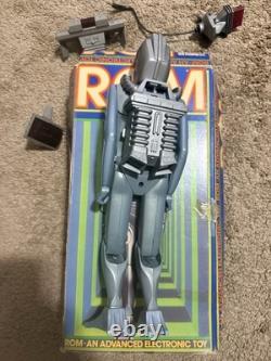 Rare VTG 1979 PARKER BROTHERS ROM the Space Knight Toy Robot / READ DESCRIPTION