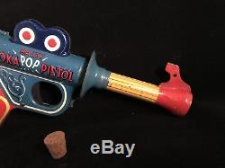 Rare Vintage 1940s Daisy Zooka Pop Cork Pistol Space Ray Gun Buck Roger with Cork