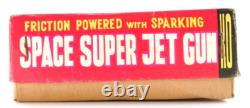 Rare Vintage 1950s-60s Yoshiya Tin Friction Space Super Jet Gun Made in Japan