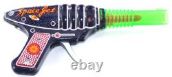 Rare Vintage 1950s-60s Yoshiya Tin Friction Space Super Jet Gun Made in Japan