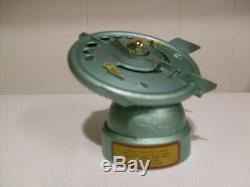 Rare Vintage 1956 Duro Mold Flying Saucer Mechanical Bank withkey & Instructions