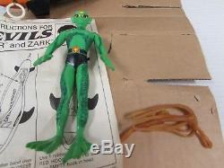 Rare Vintage 1970 Mattel Sea Devils Kretor & Zark Set MIB with Insert QS098