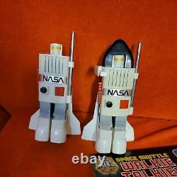 Rare Vintage 1985 GoBots Space Shuttle Walkie Talkie Set In Original Box