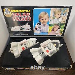 Rare Vintage 1985 GoBots Space Shuttle Walkie Talkies Toy Set Original Box