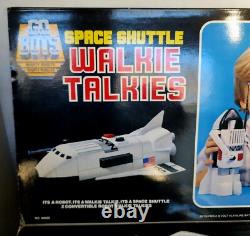 Rare Vintage 1985 GoBots Space Shuttle Walkie Talkies Toy Set Original Box