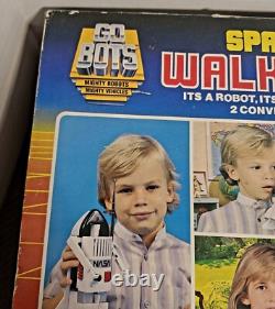 Rare Vintage 1985 GoBots Space Shuttle Walkie Talkies Toy Set Original Box