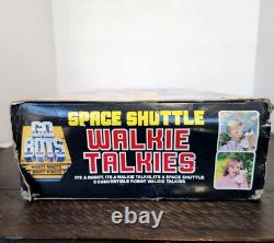 Rare Vintage 1985 GoBots Space Shuttle Walkie Talkies Toy Set Original Box