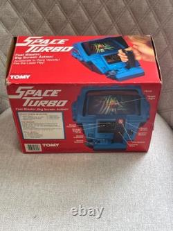 Rare Vintage 1985 Tomy Space Turbo Tabletop Electronic Game #7062 In Box Works