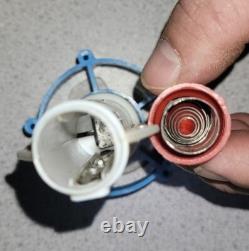 Rare Vintage 7 Apollo Rocket Moon Trek Motorized Flying Rocket toy, Hong Kong