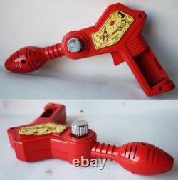 Rare Vintage 70's Greek Space Gun Galaxy 2000 Polfi Toys Light & Sound Greece