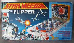 Rare Vintage 90's Star Mission Space Electric Flipper Pinball Mehno Slovenia New