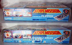 Rare Vintage 90's Star Mission Space Electric Flipper Pinball Mehno Slovenia New