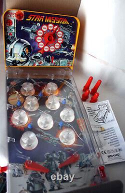 Rare Vintage 90's Star Mission Space Electric Flipper Pinball Mehno Slovenia New