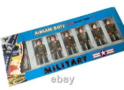 Rare Vintage Airgam Boys Space Series Army Spaceship Set Pyroplast Toys