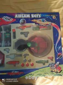 Rare Vintage Airgam Boys Space Series Grey Planet Set Pyroplast Toys Greek New
