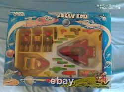 Rare Vintage Airgam Boys Space Series Red Planet Spaceship Set Pyroplast Toys Gr