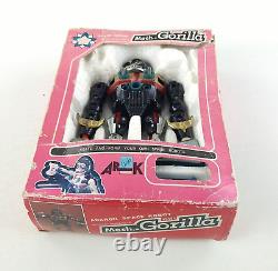 Rare Vintage Bullmark/Arkron/Ark Mech-Gorilla Space Robot with Box Ultraman READ