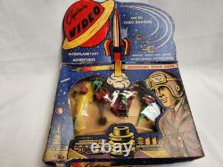 Rare Vintage Captain Video Supersonic Space Fighters Boxed Lido Toy