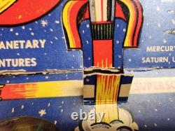 Rare Vintage Captain Video Supersonic Space Fighters Boxed Lido Toy