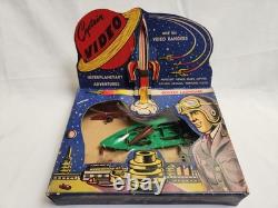Rare Vintage Captain Video Supersonic Space Fighters Boxed Lido Toy