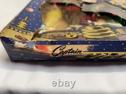 Rare Vintage Captain Video Supersonic Space Fighters Boxed Lido Toy