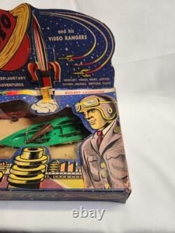 Rare Vintage Captain Video Supersonic Space Fighters Boxed Lido Toy