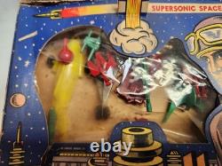 Rare Vintage Captain Video Supersonic Space Fighters Boxed Lido Toy