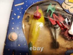 Rare Vintage Captain Video Supersonic Space Fighters Boxed Lido Toy