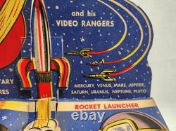 Rare Vintage Captain Video Supersonic Space Fighters Boxed Lido Toy