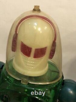 Rare Vintage Dux Astroman Robot Made In West Germany 1950s Space Toy with Box