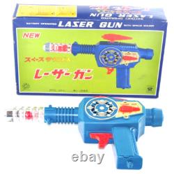 Rare Vintage Kanto Toys Space Laser Gun Battery Operated with Light & Sound