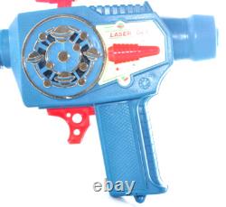 Rare Vintage Kanto Toys Space Laser Gun Battery Operated with Light & Sound