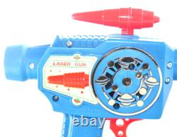 Rare Vintage Kanto Toys Space Laser Gun Battery Operated with Light & Sound