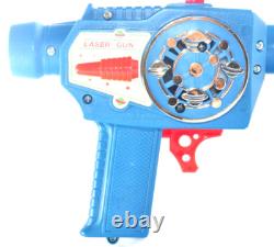 Rare Vintage Kanto Toys Space Laser Gun Battery Operated with Light & Sound