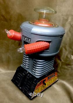 Rare Vintage Lost In Space Robot Toy Talks Lights