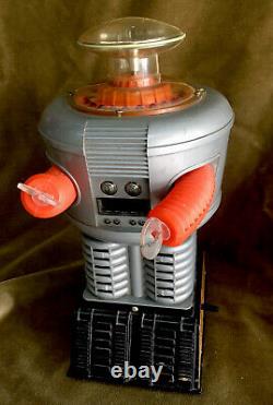 Rare Vintage Lost In Space Robot Toy Talks Lights